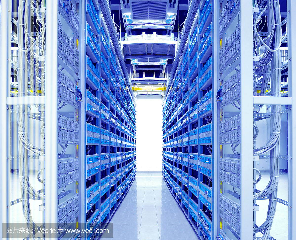 技術數據中心中的服務器